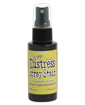 Ranger Tim Holtz Distress Spray Stain Crushed Olive 1.9 fl oz (TSS42228) Ranger Tim Holtz Distress Spray Stain Crushed Olive 1.9 fl oz (TSS42228)