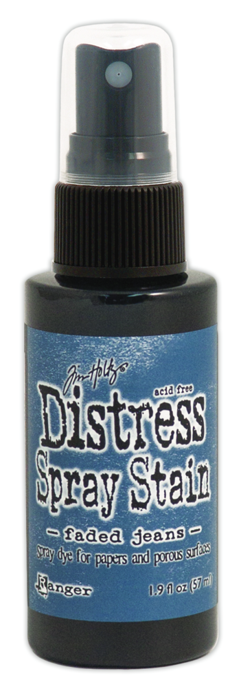 Ranger Tim Holtz Distress Spray Stain Faded Jeans 1.9 fl oz (TSS42266) Ranger Tim Holtz Distress Spray Stain Faded Jeans 1.9 fl oz (TSS42266)