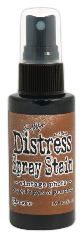 Ranger Tim Holtz Distress Spray Stain Vintage Photo 1.9 fl oz (TSS42594) Ranger Tim Holtz Distress Spray Stain Vintage Photo 1.9 fl oz (TSS42594)