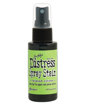 Ranger Tim Holtz Distress Spray Stain Twisted Citron 1.9 fl oz (TSS44185) Ranger Tim Holtz Distress Spray Stain Twisted Citron 1.9 fl oz (TSS44185)