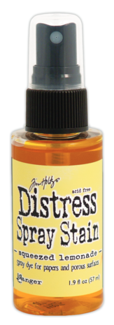 Ranger Tim Holtz Distress Spray Stain Squeezed Lemonade 1.9 fl oz (TSS42525) Ranger Tim Holtz Distress Spray Stain Squeezed Lemonade 1.9 fl oz (TSS42525)