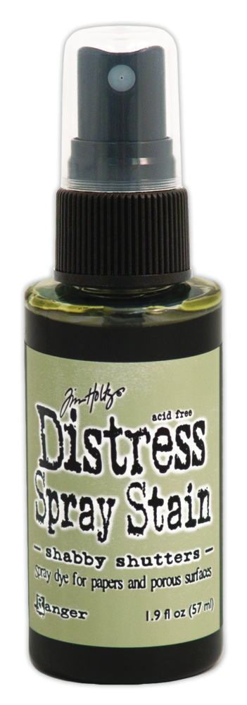 Ranger Tim Holtz Distress Spray Stain Shabby Shutters 1.9 fl oz (TSS42488) Ranger Tim Holtz Distress Spray Stain Shabby Shutters 1.9 fl oz (TSS42488)