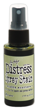 Ranger Tim Holtz Distress Spray Stain Shabby Shutters 1.9 fl oz (TSS42488) Ranger Tim Holtz Distress Spray Stain Shabby Shutters 1.9 fl oz (TSS42488)