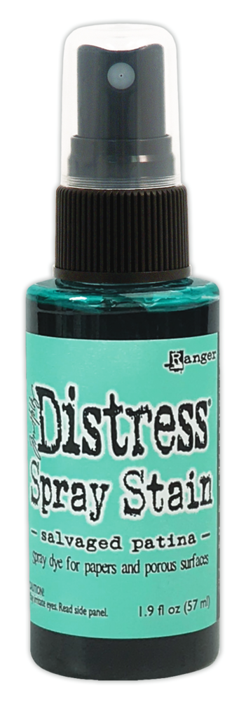 Ranger Tim Holtz Distress Spray Stain Salvaged Patina 1.9 fl oz (TSS72782) Ranger Tim Holtz Distress Spray Stain Salvaged Patina 1.9 fl oz (TSS72782)