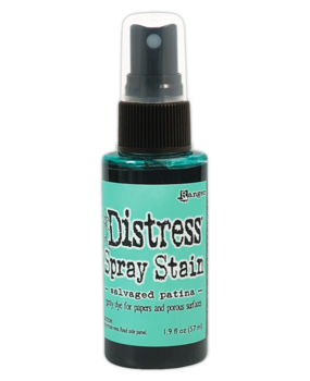 Ranger Tim Holtz Distress Spray Stain Salvaged Patina 1.9 fl oz (TSS72782) Ranger Tim Holtz Distress Spray Stain Salvaged Patina 1.9 fl oz (TSS72782)