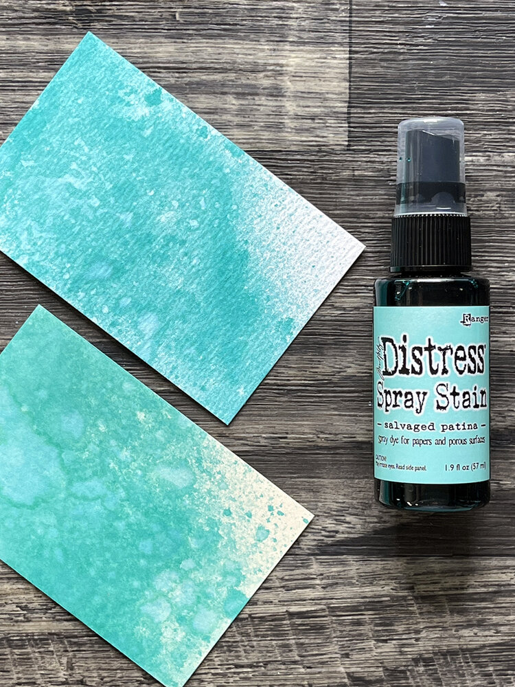 Ranger Tim Holtz Distress Spray Stain Salvaged Patina 1.9 fl oz (TSS72782) Ranger Tim Holtz Distress Spray Stain Salvaged Patina 1.9 fl oz (TSS72782)