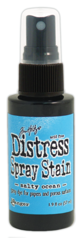 Ranger Tim Holtz Distress Spray Stain Salty Ocean 1.9 fl oz (TSS42457) Ranger Tim Holtz Distress Spray Stain Salty Ocean 1.9 fl oz (TSS42457)