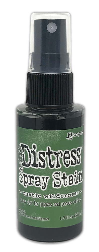 Ranger Tim Holtz Distress Spray Stain Rustic Wilderness 1.9 fl oz (TSS72850) Ranger Tim Holtz Distress Spray Stain Rustic Wilderness 1.9 fl oz (TSS72850)