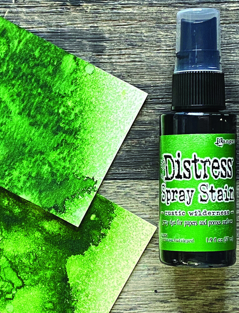 Ranger Tim Holtz Distress Spray Stain Rustic Wilderness 1.9 fl oz (TSS72850) Ranger Tim Holtz Distress Spray Stain Rustic Wilderness 1.9 fl oz (TSS72850)