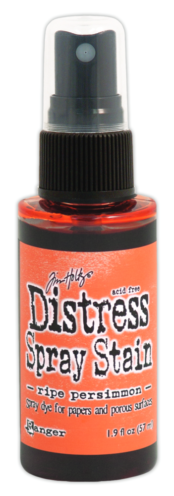 Ranger Tim Holtz Distress Spray Stain Ripe Persimmon 1.9 fl oz (TSS42433) Ranger Tim Holtz Distress Spray Stain Ripe Persimmon 1.9 fl oz (TSS42433)