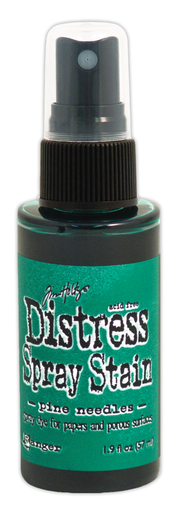 Ranger Tim Holtz Distress Spray Stain Pine Needles 1.9 fl oz (TSS42419) Ranger Tim Holtz Distress Spray Stain Pine Needles 1.9 fl oz (TSS42419)