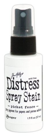 Ranger Tim Holtz Distress Spray Stain Picket Fence 1.9 fl oz (TSS42402) Ranger Tim Holtz Distress Spray Stain Picket Fence 1.9 fl oz (TSS42402)