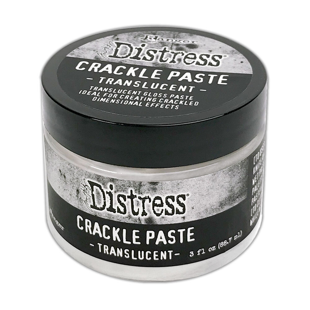 Ranger Tim Holtz Distress Crackle Paste Translucent 3 fl oz (TDA79651) Ranger Tim Holtz Distress Crackle Paste Translucent 3 fl oz (TDA79651)