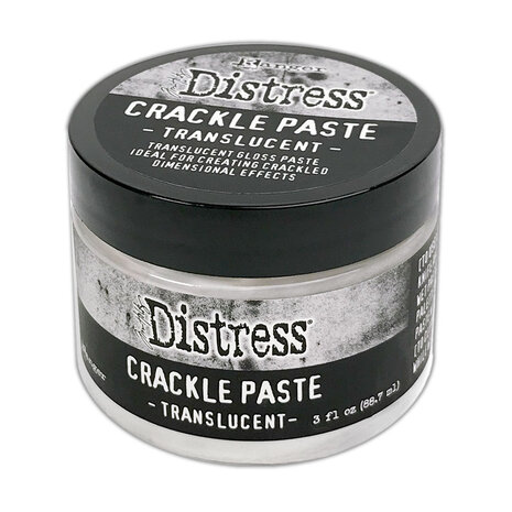 Ranger Tim Holtz Distress Crackle Paste Translucent 3 fl oz (TDA79651) Ranger Tim Holtz Distress Crackle Paste Translucent 3 fl oz (TDA79651)
