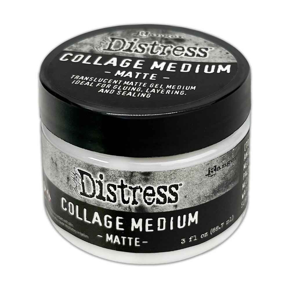 Ranger Tim Holtz Distress Collage Medium Matte 3 fl oz (TDA79309) Ranger Tim Holtz Distress Collage Medium Matte 3 fl oz (TDA79309)