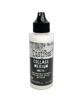 Ranger Tim Holtz Distress Collage Medium Matte 2 fl oz (TDA73031) Ranger Tim Holtz Distress Collage Medium Matte 2 fl oz (TDA73031)