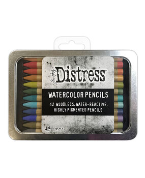 Ranger Tim Holtz Distress Watercolor Pencils Kit 3 (12pcs) (TDH76643)
