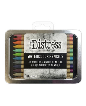 Ranger Tim Holtz Distress Watercolor Pencils Kit 2 (12pcs) (TDH76315)