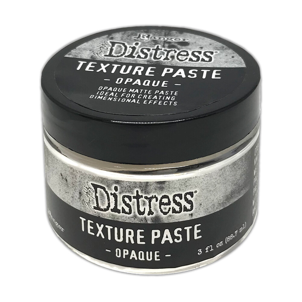 Ranger Tim Holtz Distress Texture Paste Opaque 3 fl oz (TDA71297) Ranger Tim Holtz Distress Texture Paste Opaque 3 fl oz (TDA71297)