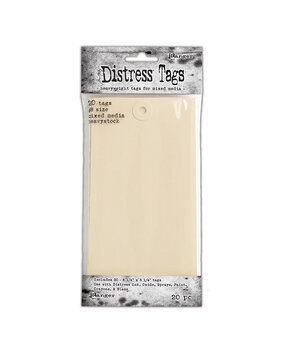 Ranger Tim Holtz Distress Mixed Media Heavystock Tags #8 (20pcs) (TDA53828)