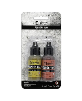 Ranger Tim Holtz Distress Foundry Wax Kit 1 (Gilded/Mined) (TDAK80435) Ranger Tim Holtz Distress Foundry Wax Kit 1 (Gilded/Mined) (TDAK80435)