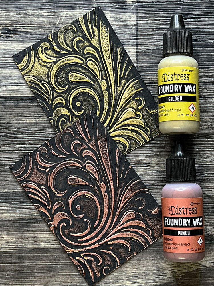 Ranger Tim Holtz Distress Foundry Wax Kit 1 (Gilded/Mined) (TDAK80435) Ranger Tim Holtz Distress Foundry Wax Kit 1 (Gilded/Mined) (TDAK80435)