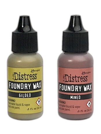 Ranger Tim Holtz Distress Foundry Wax Kit 1 (Gilded/Mined) (TDAK80435) Ranger Tim Holtz Distress Foundry Wax Kit 1 (Gilded/Mined) (TDAK80435)