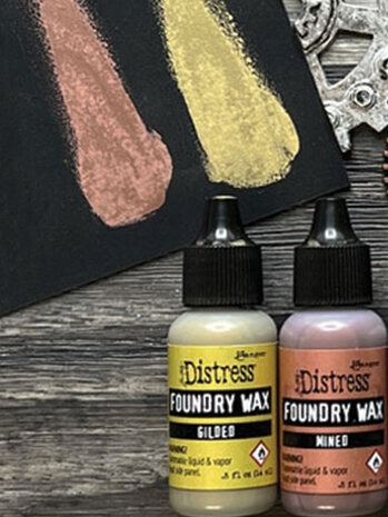 Ranger Tim Holtz Distress Foundry Wax Kit 1 (Gilded/Mined) (TDAK80435) Ranger Tim Holtz Distress Foundry Wax Kit 1 (Gilded/Mined) (TDAK80435)
