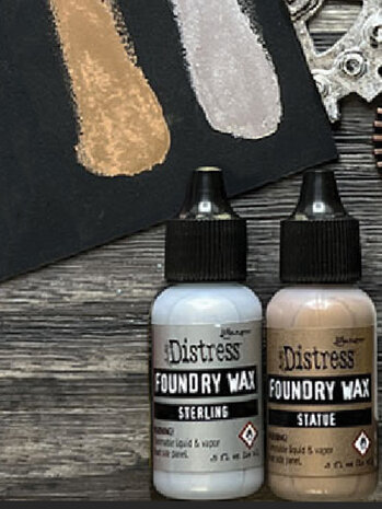 Ranger Tim Holtz Distress Foundry Wax Kit 2 (Sterling/Statue) (TDAK80442) Ranger Tim Holtz Distress Foundry Wax Kit 2 (Sterling/Statue) (TDAK80442)