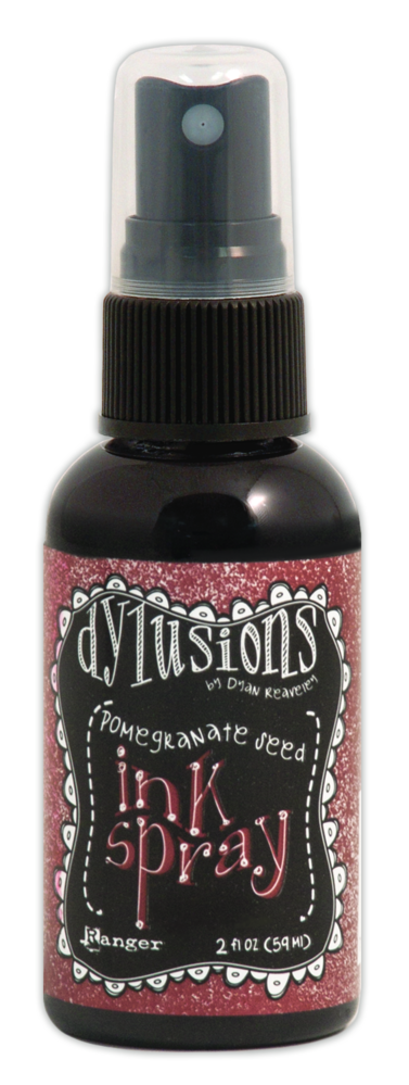 Ranger Dyan Reaveley Dylusions Ink Sprays Pomegranate Seed 2 fl oz (DYC40453) Ranger Dyan Reaveley Dylusions Ink Sprays Pomegranate Seed 2 fl oz (DYC40453)