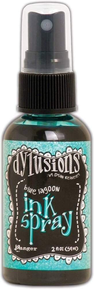Ranger Dyan Reaveley Dylusions Ink Sprays Blue Lagoon 2 fl oz (DYC70290) Ranger Dyan Reaveley Dylusions Ink Sprays Blue Lagoon 2 fl oz (DYC70290)