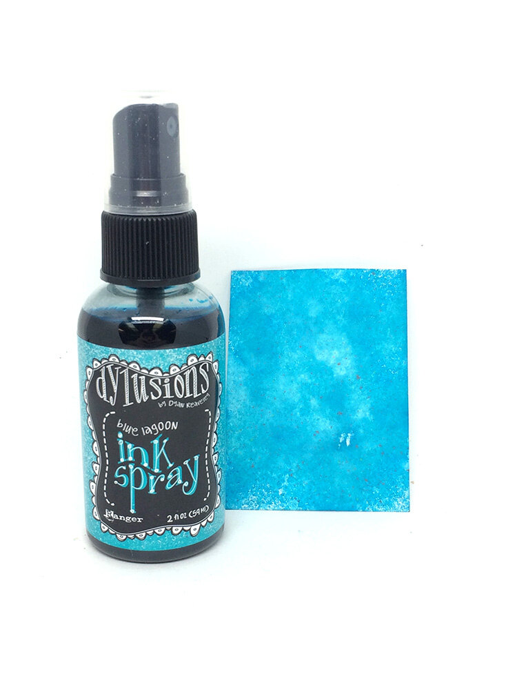 Ranger Dyan Reaveley Dylusions Ink Sprays Blue Lagoon 2 fl oz (DYC70290) Ranger Dyan Reaveley Dylusions Ink Sprays Blue Lagoon 2 fl oz (DYC70290)