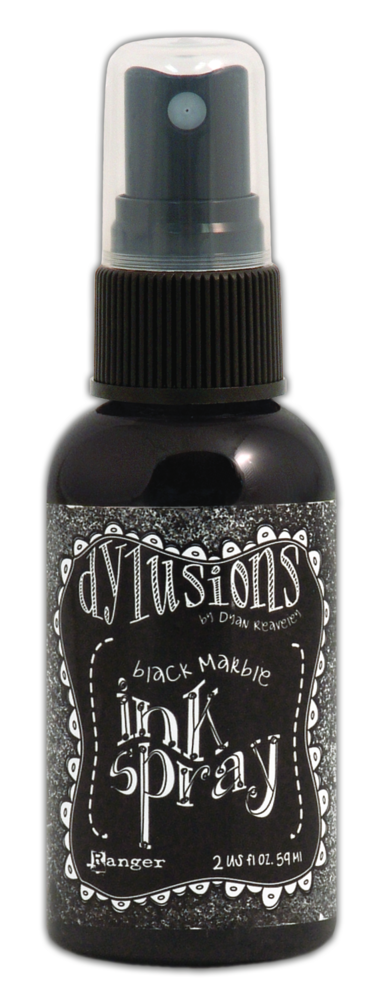 Ranger Dyan Reaveley Dylusions Ink Sprays Black Marble 2 fl oz (DYC33837) Ranger Dyan Reaveley Dylusions Ink Sprays Black Marble 2 fl oz (DYC33837)