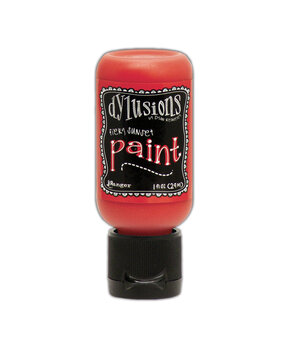 Ranger Dyan Reaveley Dylusions Paints Fiery Sunset 1 oz (DYQ70474)