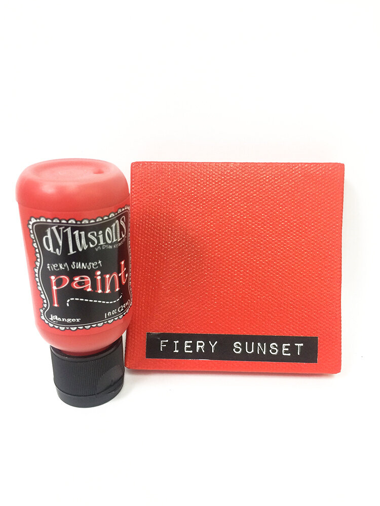 Ranger Dyan Reaveley Dylusions Paints Fiery Sunset 1 oz (DYQ70474) Ranger Dyan Reaveley Dylusions Paints Fiery Sunset 1 oz (DYQ70474)