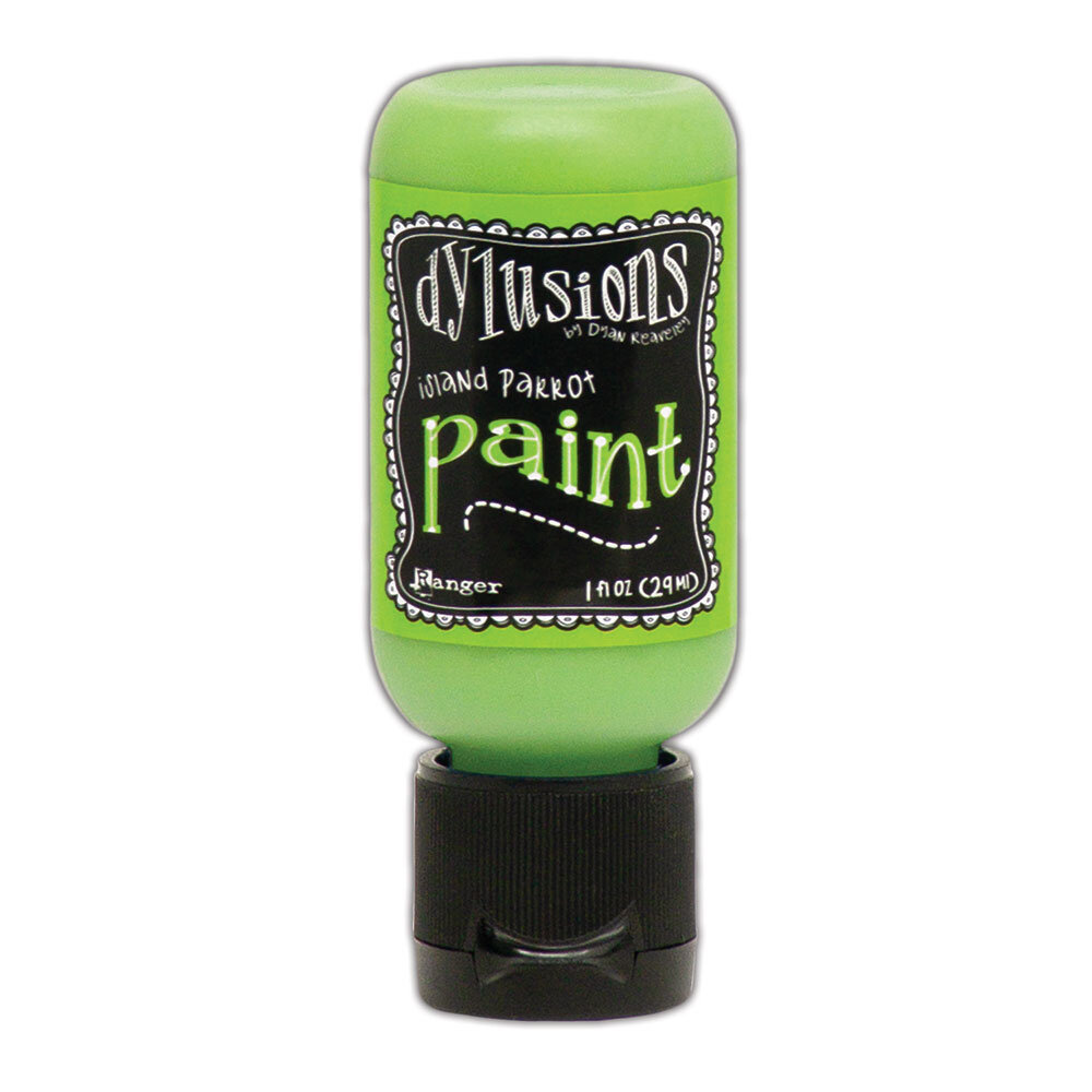 Ranger Dyan Reaveley Dylusions Paints Island Parrot 1 oz (DYQ70504) Ranger Dyan Reaveley Dylusions Paints Island Parrot 1 oz (DYQ70504)