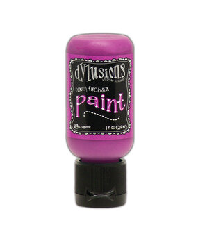 Ranger Dyan Reaveley Dylusions Paints Funky Fuchsia 1 oz (DYQ70498)