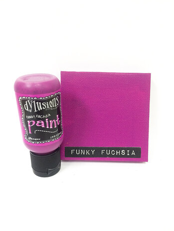 Ranger Dyan Reaveley Dylusions Paints Funky Fuchsia 1 oz (DYQ70498) Ranger Dyan Reaveley Dylusions Paints Funky Fuchsia 1 oz (DYQ70498)