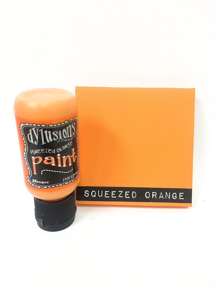 Ranger Dyan Reaveley Dylusions Paints Squeezed Orange 1 oz (DYQ70658)