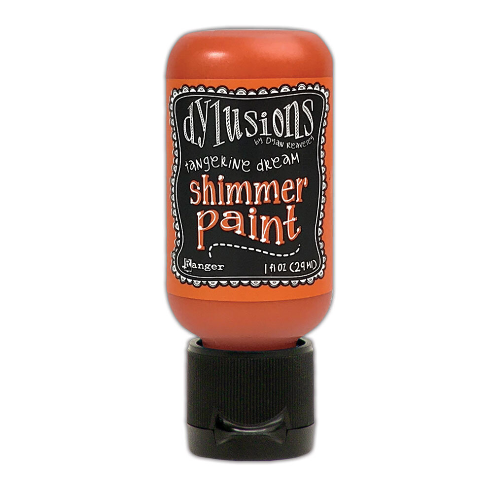 Ranger Dyan Reaveley Dylusions Shimmer Paints Tangerine Dream 1 oz (DYU74472)
