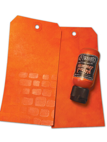Ranger Dyan Reaveley Dylusions Shimmer Paints Tangerine Dream 1 oz (DYU74472)