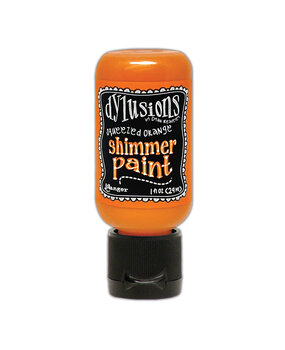 Ranger Dyan Reaveley Dylusions Shimmer Paints Squeezed Orange 1 oz (DYU81463)