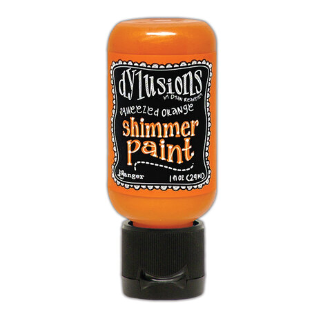 Ranger Dyan Reaveley Dylusions Shimmer Paints Squeezed Orange 1 oz (DYU81463)