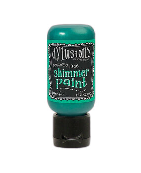 Ranger Dyan Reaveley Dylusions Shimmer Paints Polished Jade 1 oz (DYU74441)