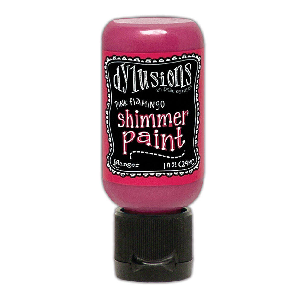 Ranger Dyan Reaveley Dylusions Shimmer Paints Pink Flamingo 1 oz (DYU81449) Ranger Dyan Reaveley Dylusions Shimmer Paints Pink Flamingo 1 oz (DYU81449)
