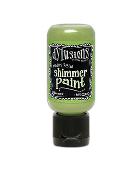 Ranger Dyan Reaveley Dylusions Shimmer Paints Mushy Peas 1 oz (DYU81418)