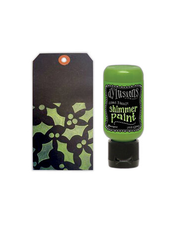 Ranger Dyan Reaveley Dylusions Shimmer Paints Island Parrot 1 oz (DYU81388)