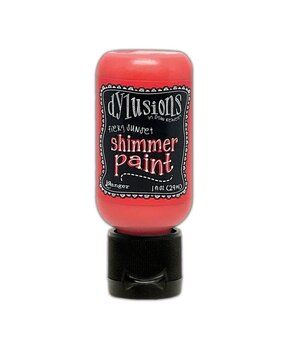 Ranger Dyan Reaveley Dylusions Shimmer Paints Fiery Sunset 1 oz (DYU81371)