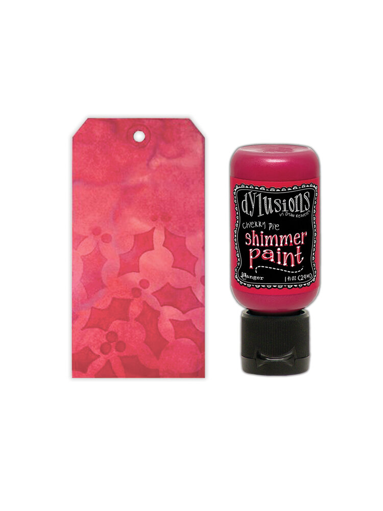 Ranger Dyan Reaveley Dylusions Shimmer Paints Cherry Pie 1 oz (DYU81340)