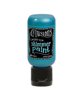 Ranger Dyan Reaveley Dylusions Shimmer Paints Calypso Teal 1 oz (DYU74380)